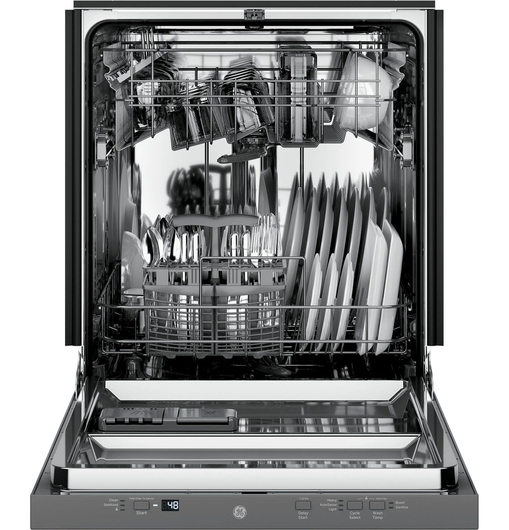 GE Appliances GDT225SSLSS 24 Inch Built In Fully Integrated Dishwasher Stainless Steel