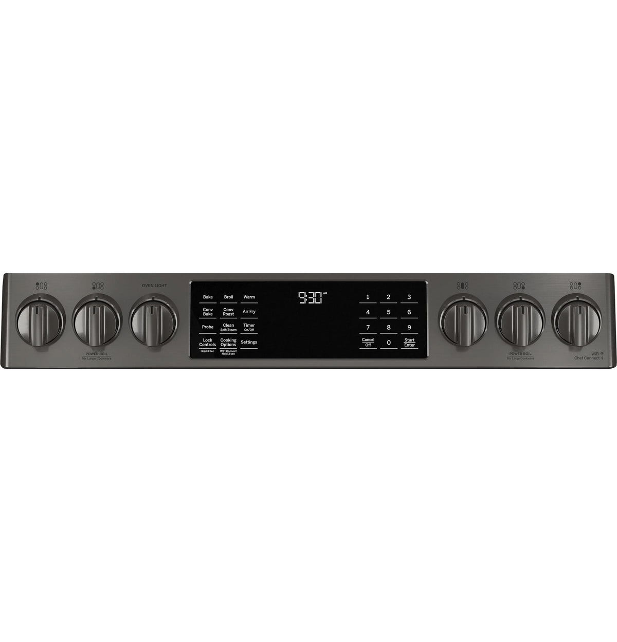 GE APPLIANCES PGS930BPTS slide in gas range
