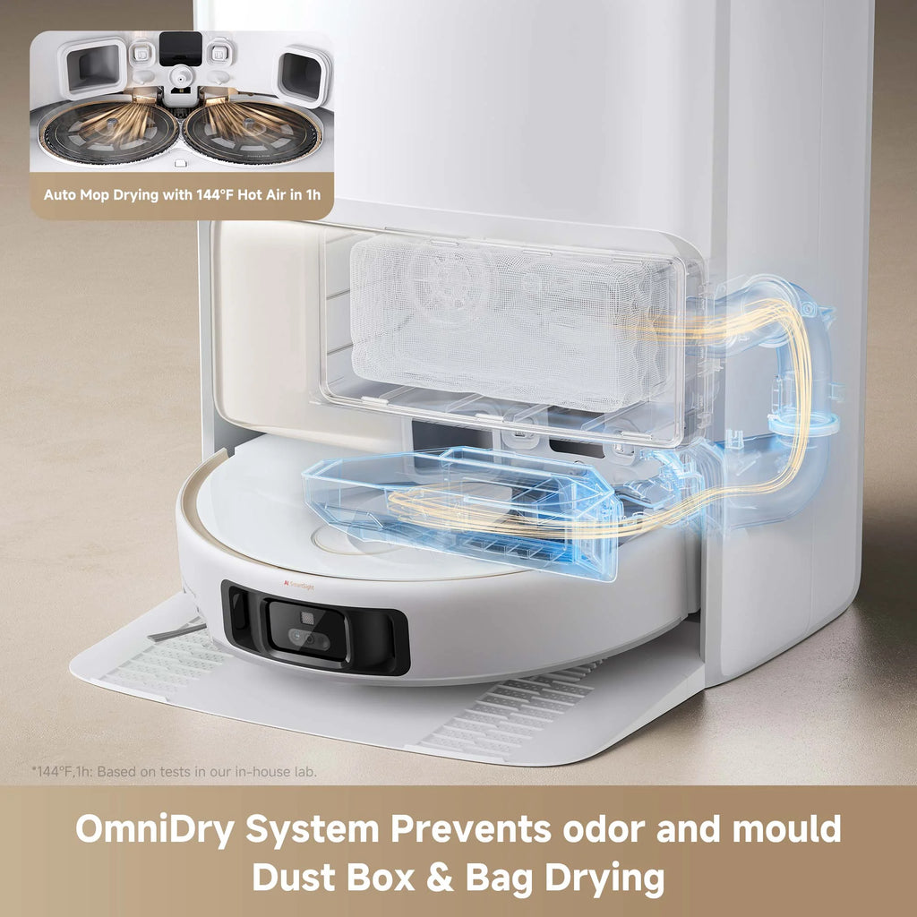 MOVA V50 Ultra Complete Robot Vacuum��Mop,Self Cleaning, 24bar Suction, Auto-Lift,Obstacle Overcoming