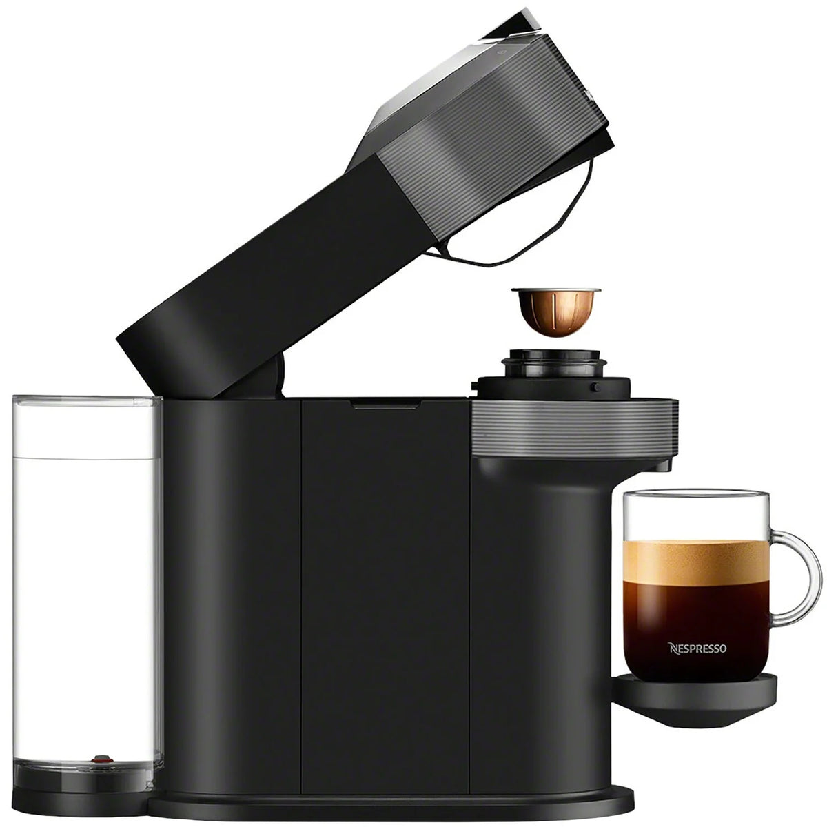 Nespresso Vertuo New Next Coffee and Espresso Maker by DeLonghi, Dark Gray, Single-Serve Brewers
