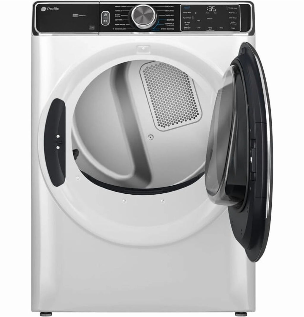 Ge Profile Pfd87gs 28" Wide 7.8 Cu. Ft. Energy Star Certified Gas Dryer - White