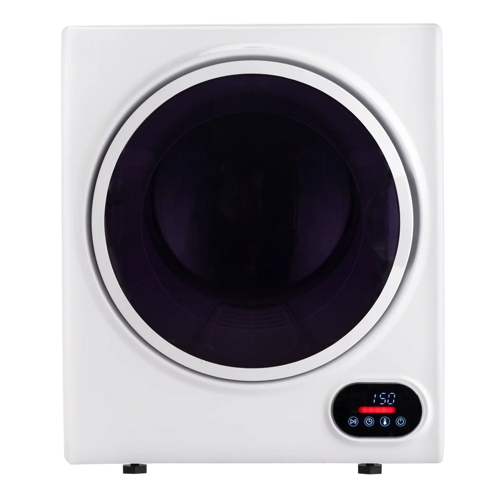 GYJ28-88-E Compact portable Household clothes Dryer 1.5CUFT Drum Dryer with LED display -White 120V 2.5KG
