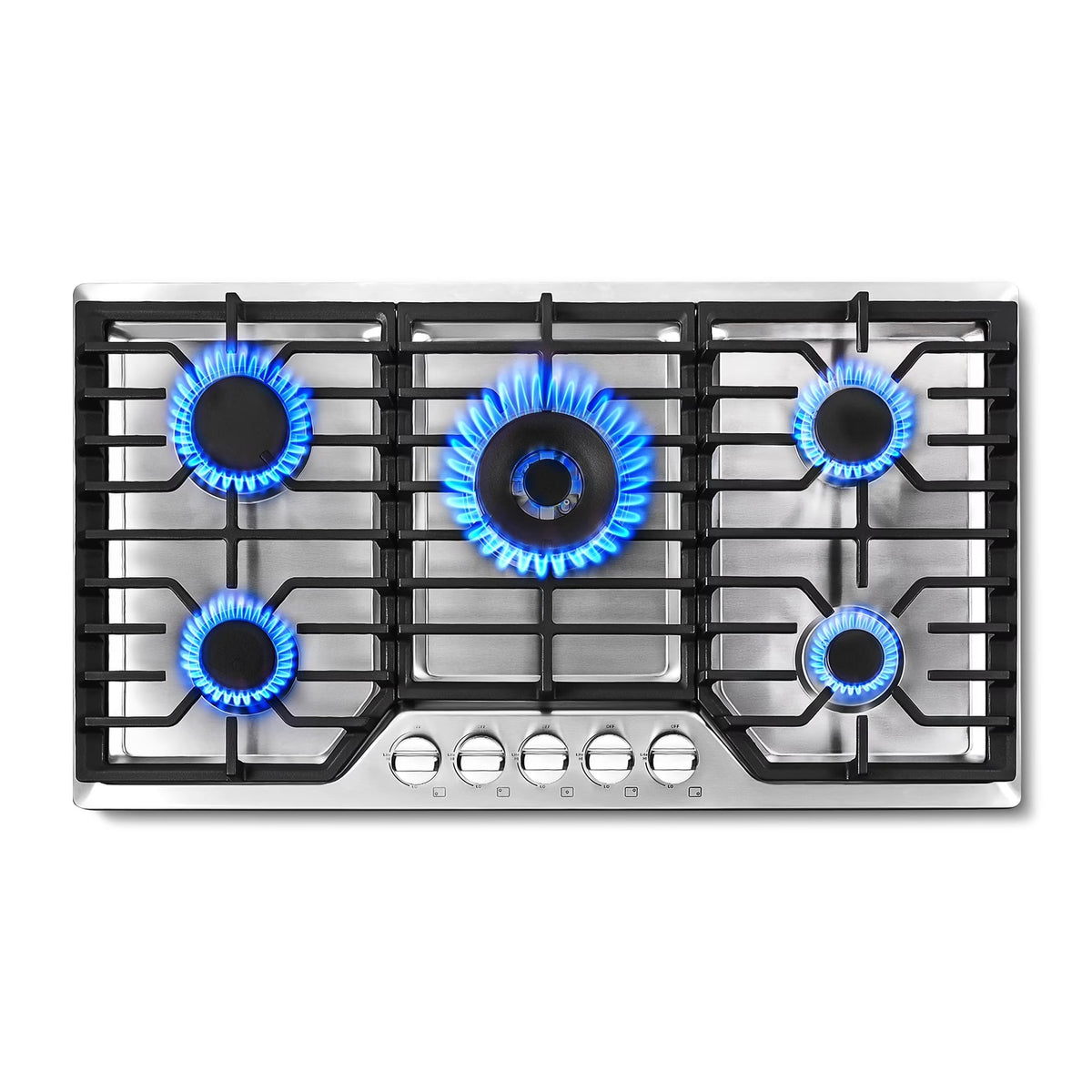 30 Inch Gas Cooktop Sunmaki 5 Burners Gas Stovetop