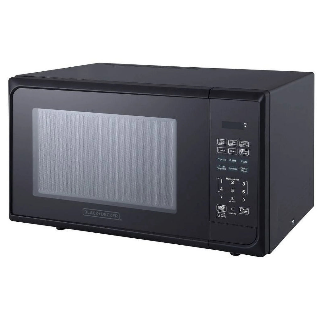 BLACK+DECKER 1.1 Cu. Ft. Microwave Oven in Stainless Steel