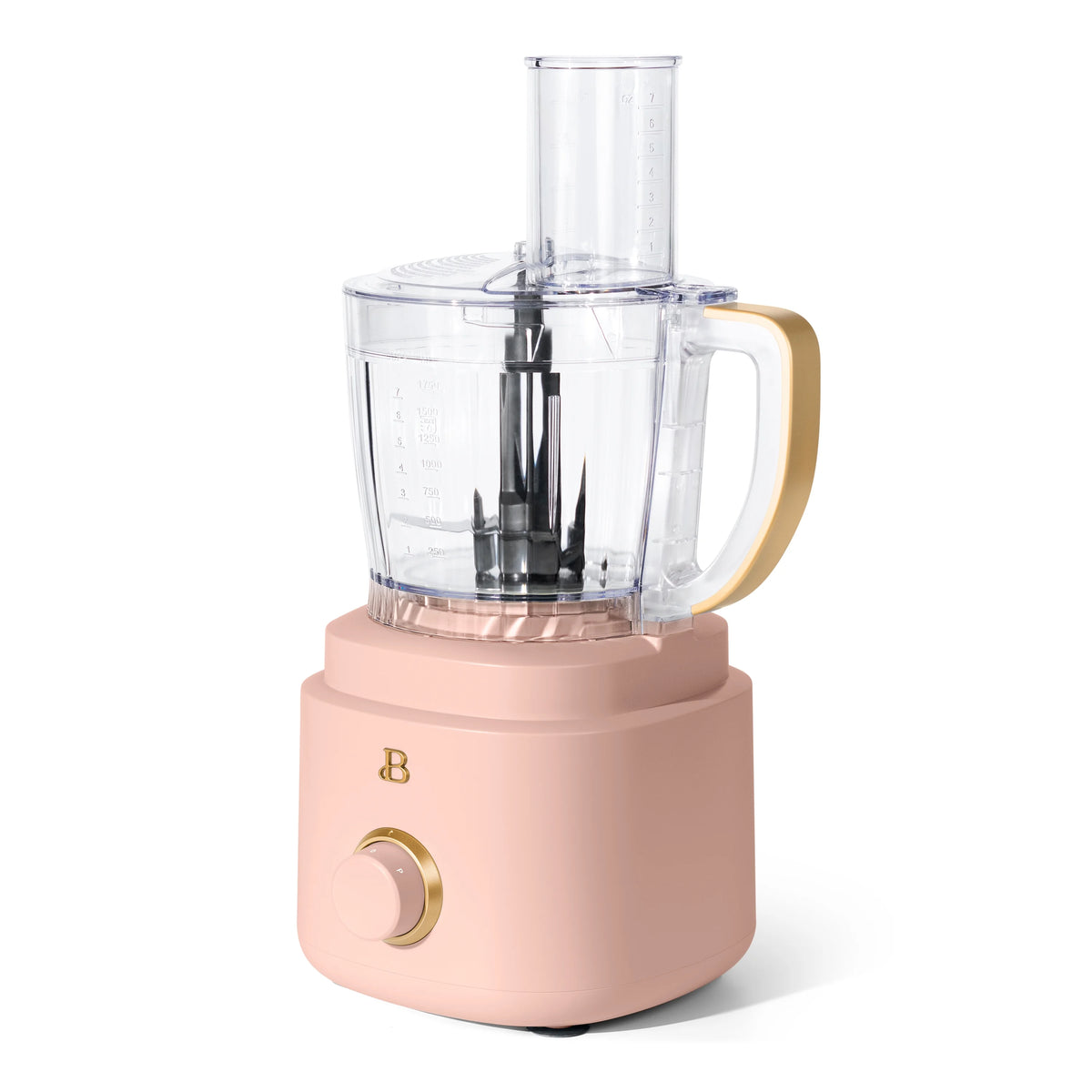 Beautiful 10-Cup Food Processor with Accessories, White Icing by Drew Barrymore