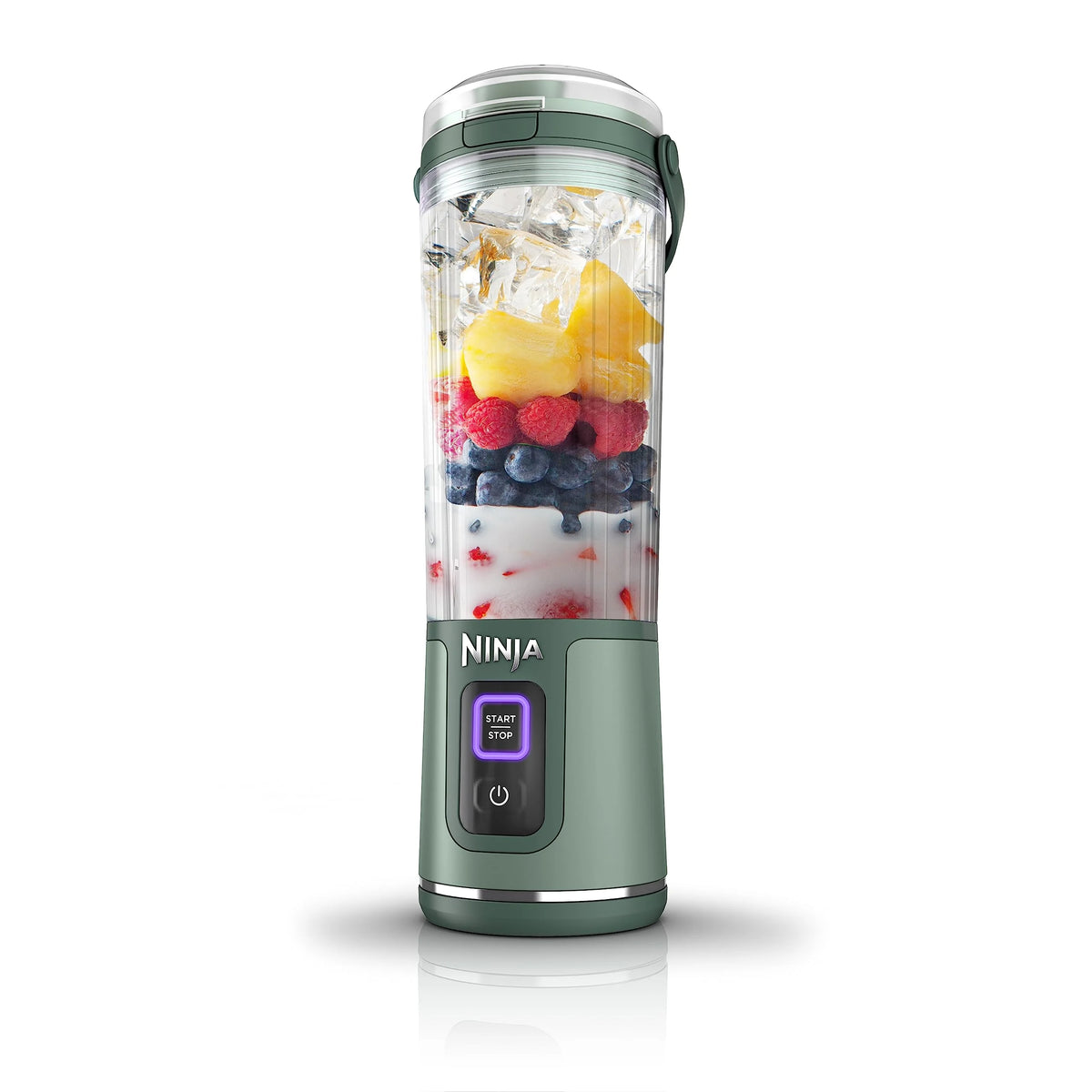 Ninja Blast Portable Blender, Cordless, 18oz. Vessel, Personal Blender for Shakes & Smoothies, BPA Free, Leakproof Lid & Sip Spout, USB-C Rechargeable, Dishwasher Safe Parts, Metallic Purple,
