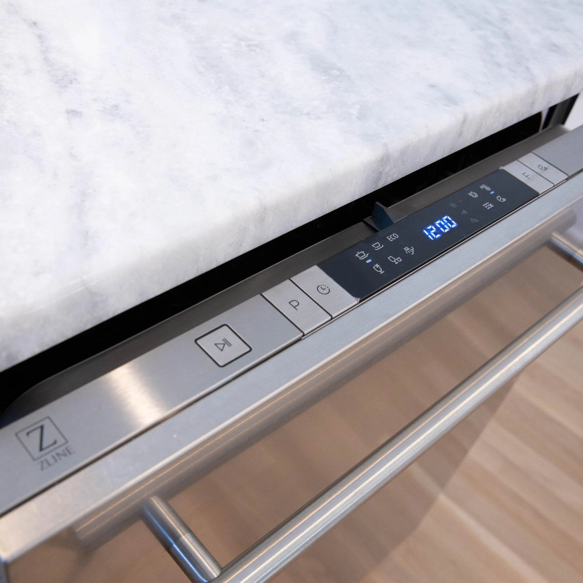 Zline Dw-H-24 24" Wide 20 Place Setting Energy Star Rated Built-In Top Control Dishwasher