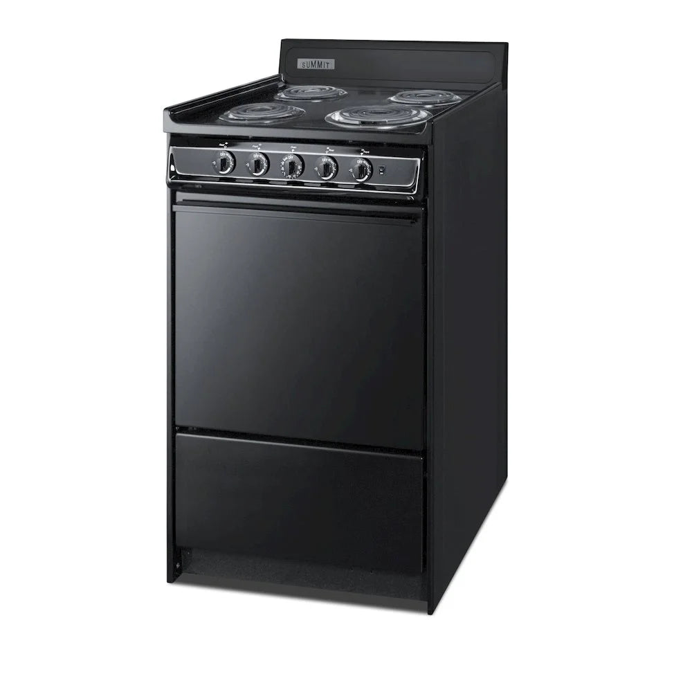 SUMMIT 20" Wide Electric Coil Range
