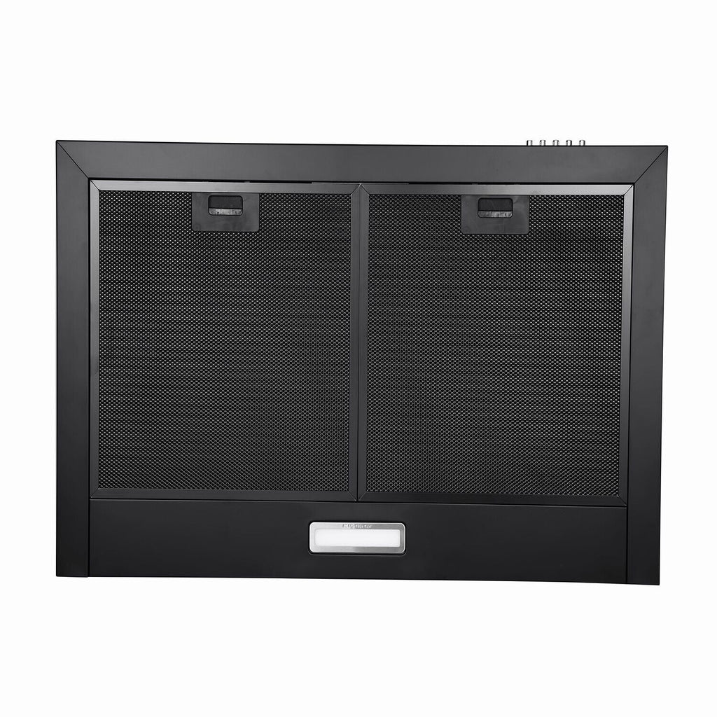 24 inch Wall Mounted Range Hood Kitchen Stove Vent Hood 450 CFM 3-Speed Fan