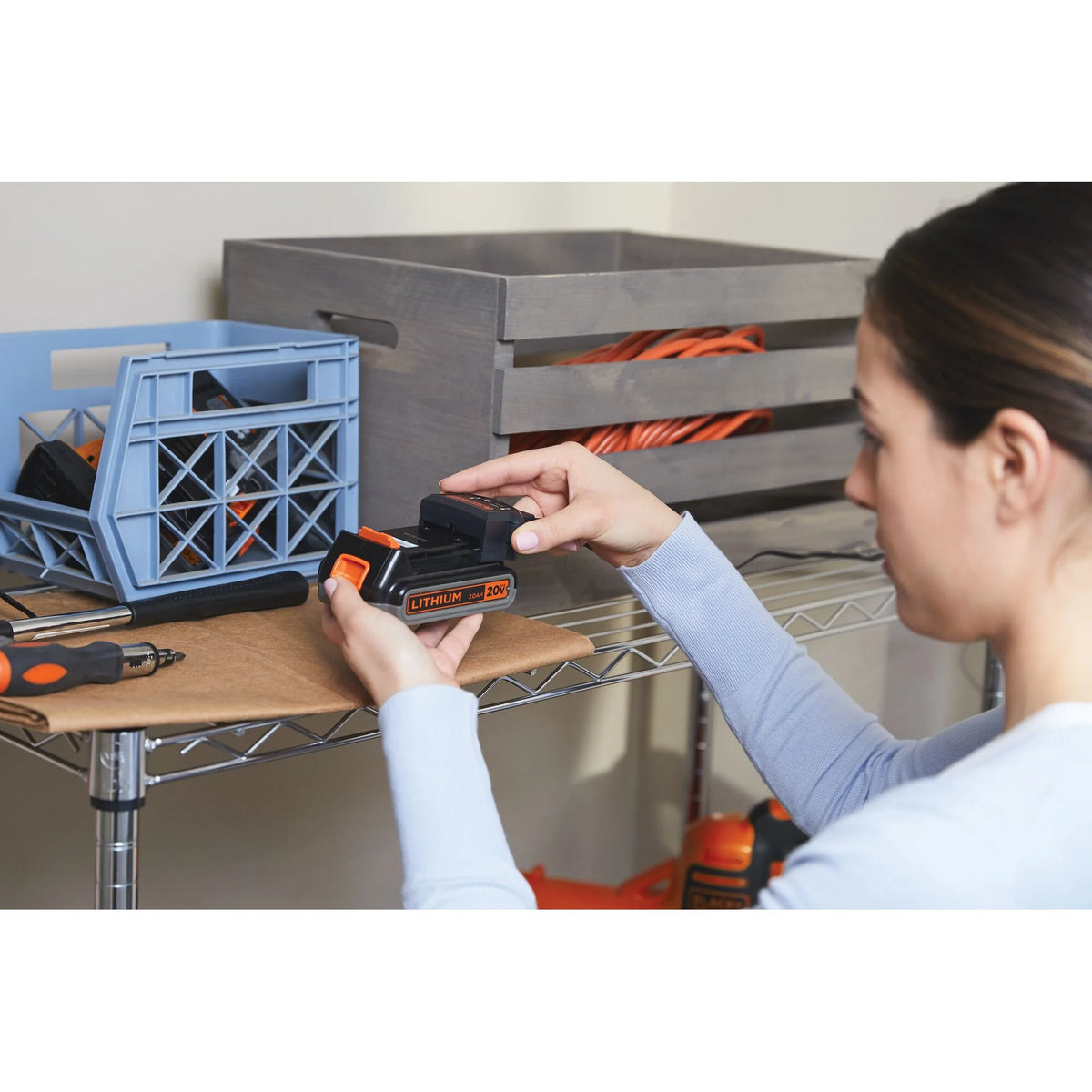 BLACK+DECKER POWERSERIES Extreme Cordless Stick Vacuum Cleaner, BSV2020