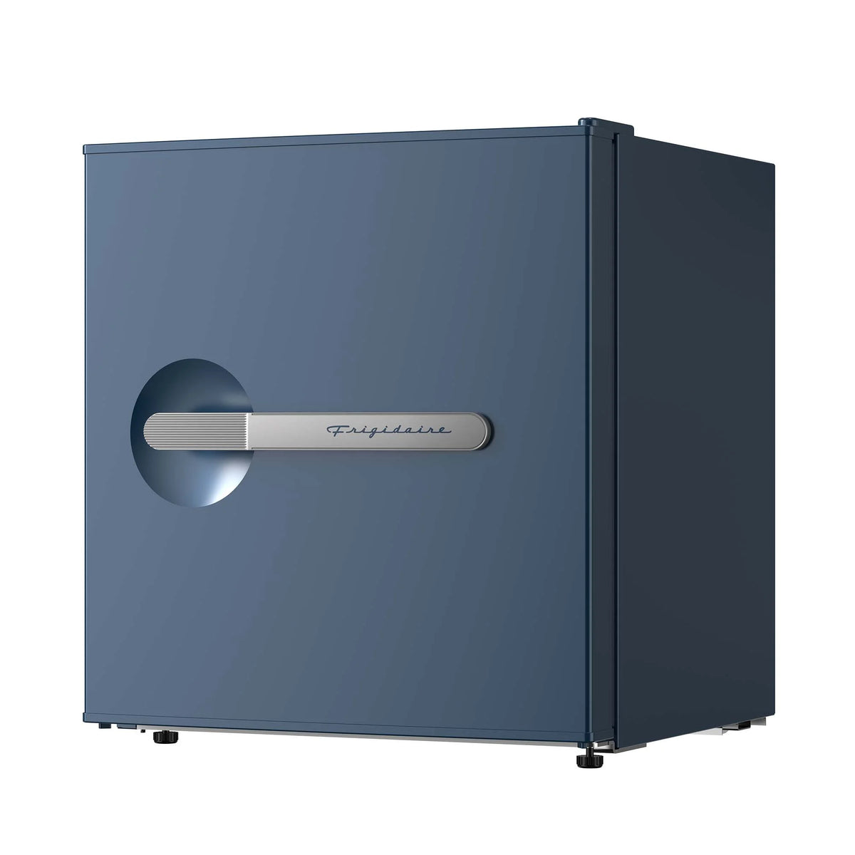 Frigidaire 1.6 cu ft retro compact fridge built in side bottle opener-W: 19.01" x L: 18.7" X H: 19.8" (Azure)