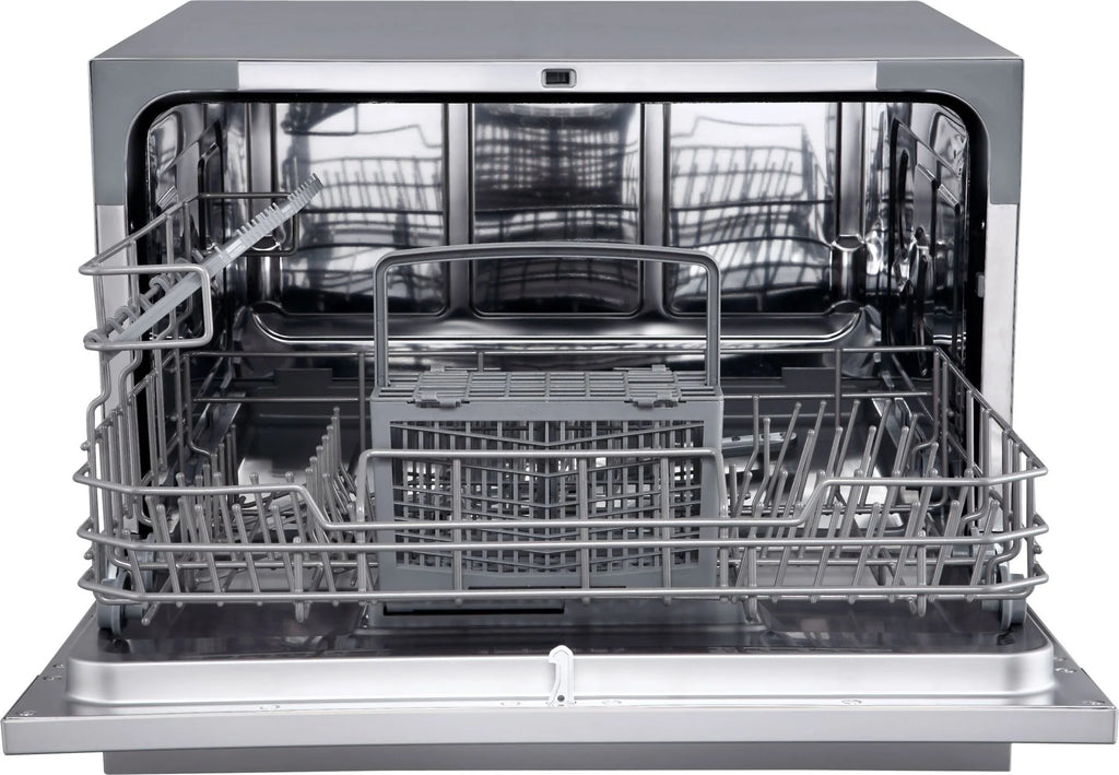 Edgestar Dwp63 21-5/8" Wide 6 Place Setting Countertop Dishwasher - Silver