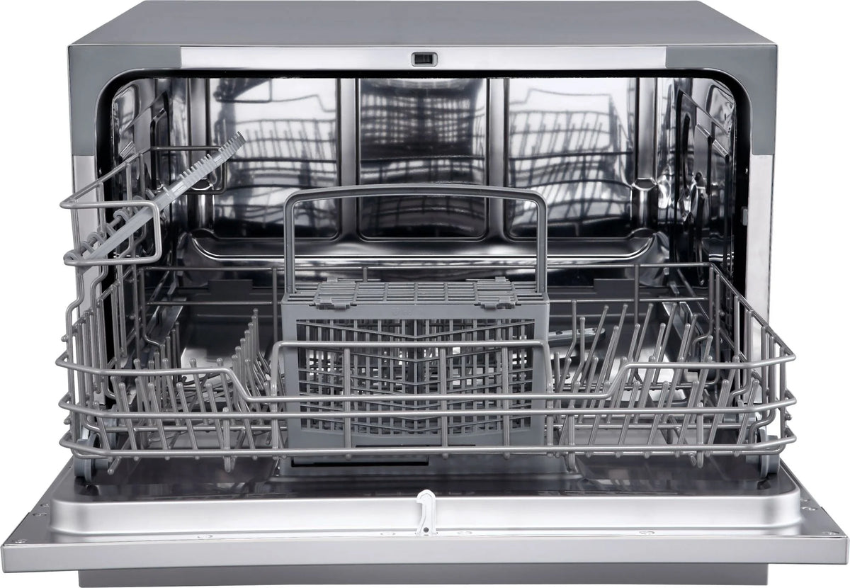 Edgestar Dwp63 21-5/8" Wide 6 Place Setting Countertop Dishwasher - Silver
