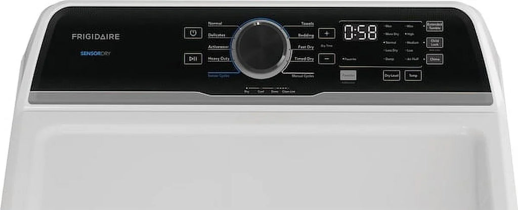 Frigidaire 7 Cu. Ft. Electric Dryer, White
