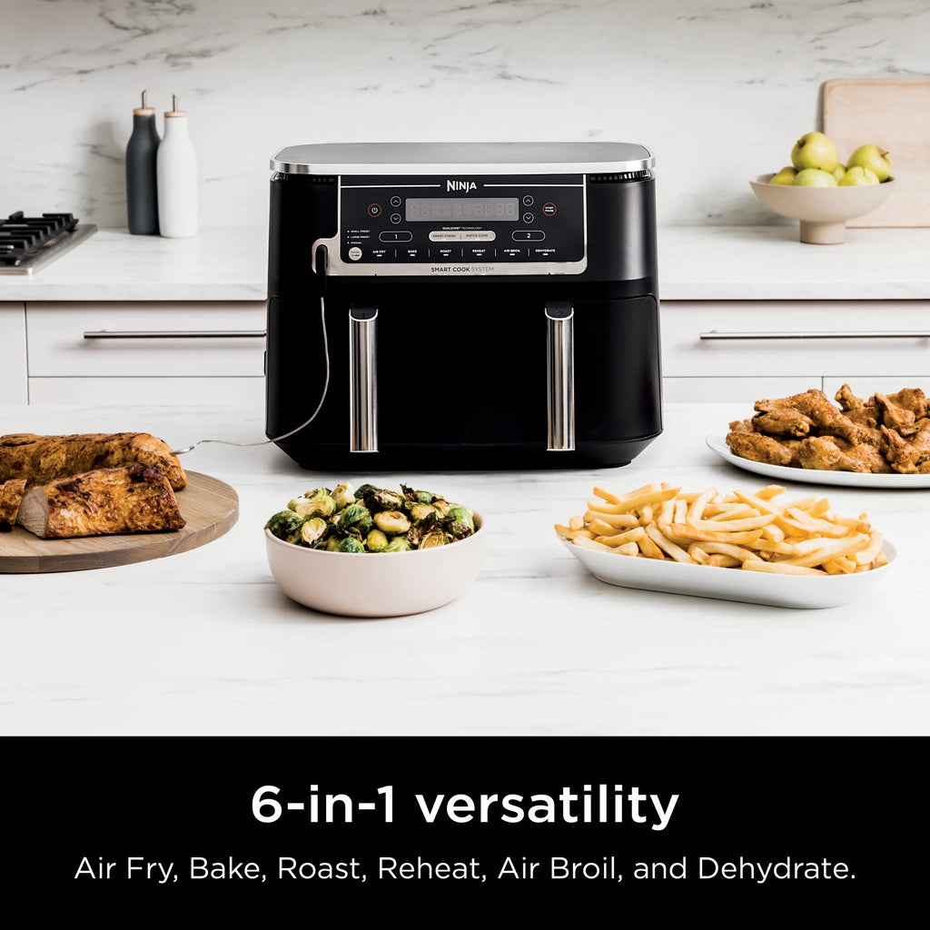 Ninja?? Foodi?? 6-in-1 Smart 10-qt. 2-Basket Air Fryer
