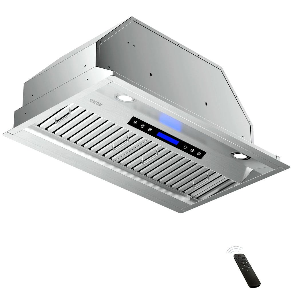 EKON Kitchen Expert 30 inch 900 CFM Convertible Insert Range Hood  with Remote control