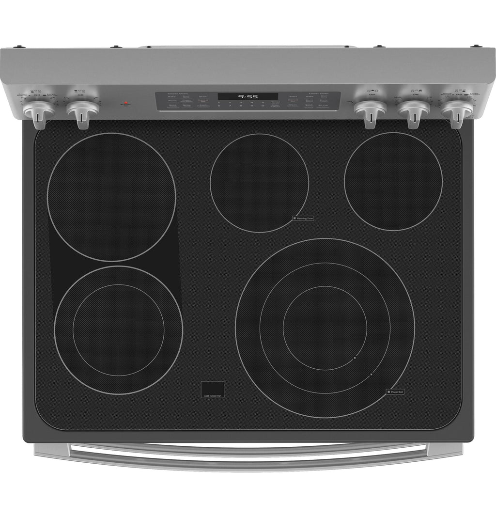 Ge Profile Pb965 30" 6.6 Cu. Ft. Free Standing Electric Double Oven Convection Range -