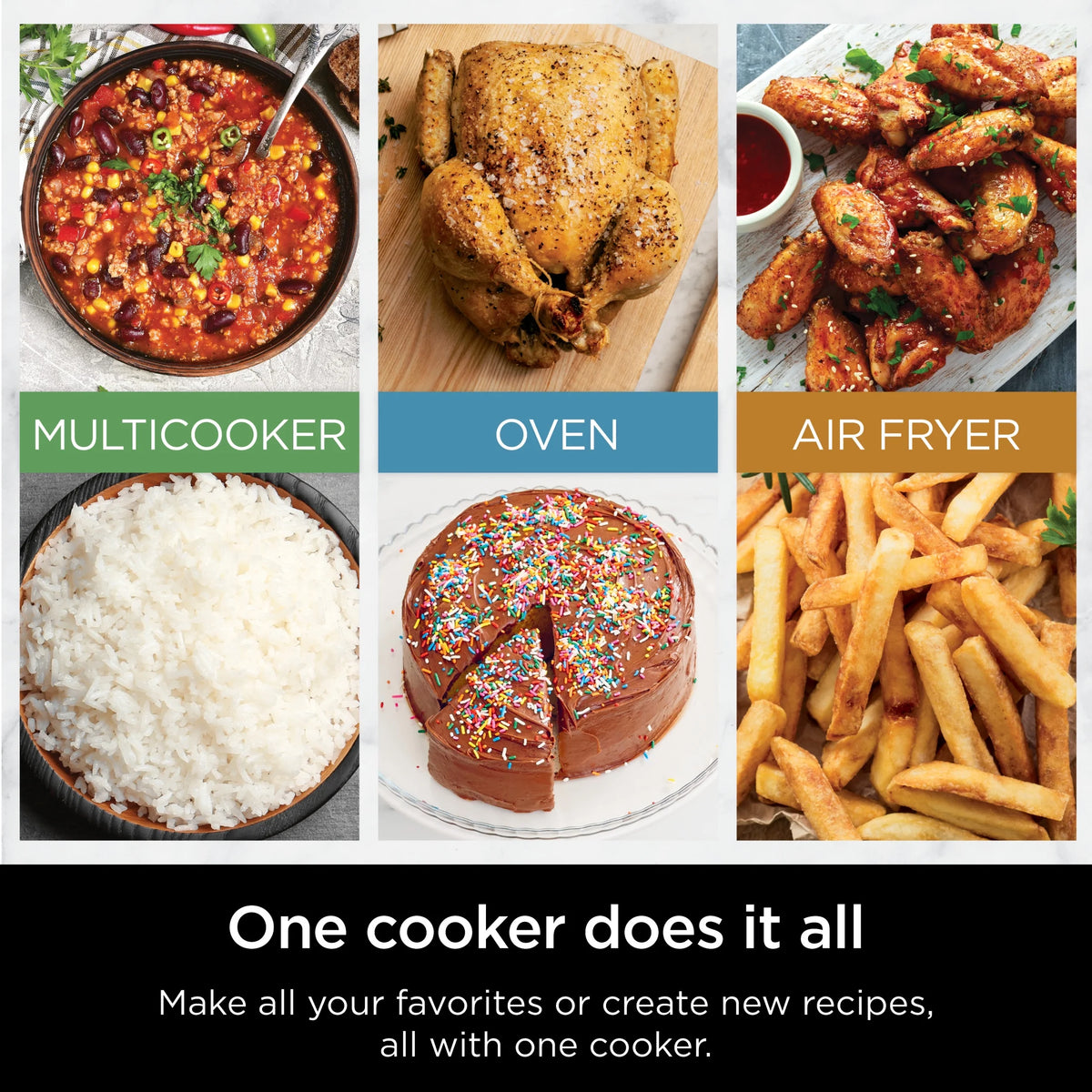 Ninja Combi? All-in-One Multicooker, Oven, & Air Fryer