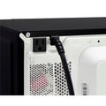 Summit Appliance MRF66BK2SSALHD Microwave & Refrigerator-Freezer Combination with Allocator - LHD