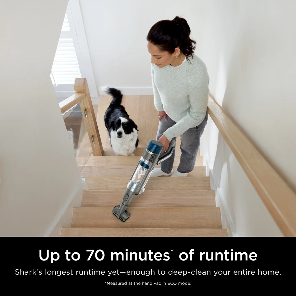 Shark PowerDetect Clean & Empty Cordless Stick Vacuum & Auto-Empty System, Powerful Suction, HEPA Filtration, Carpet & Hard Floor, Portable, IP3150