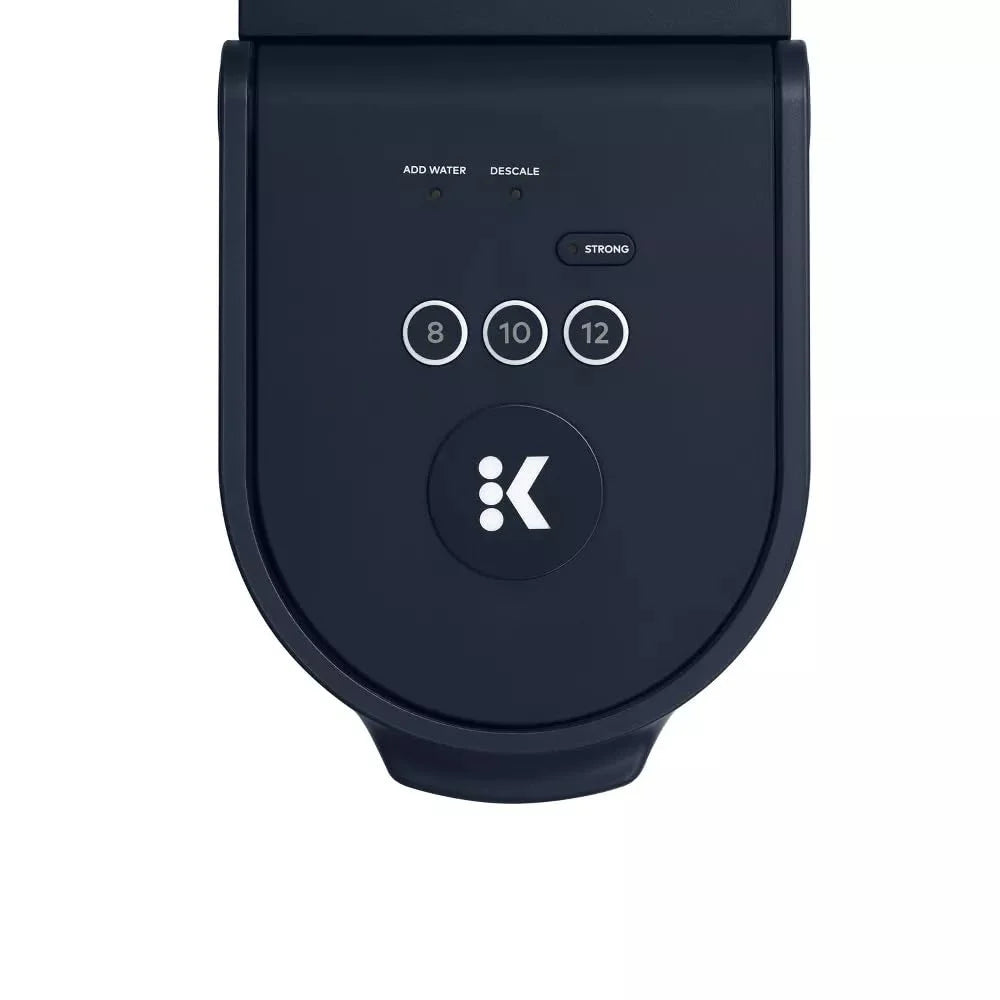 Keurig K-Mini Go, Multicup Reservoir Single-Serve K-Cup Pod Coffee Maker with Strong Brew Button | Navy