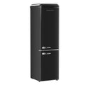 Frigidaire 9.0 Cu. Ft. Bottom Mount Retro Refrigerator, Black