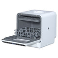 Xinwanna Compact Dishwashers with 5L Built-in Water Tank, 6 Programs, 360�� Dual Spray, High-Temp& Air-Dry Function, Fruit Cleaning Portable Dishwasher 1000W/60HZ