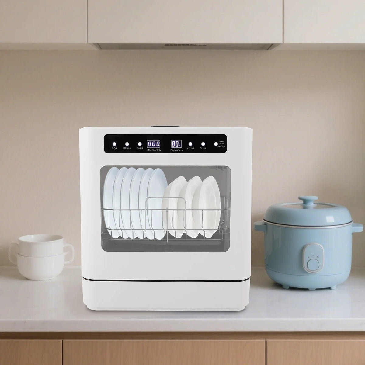 Portable Mini Dishwasher, Countertop Dishwasher, Household Mini Dishwasher