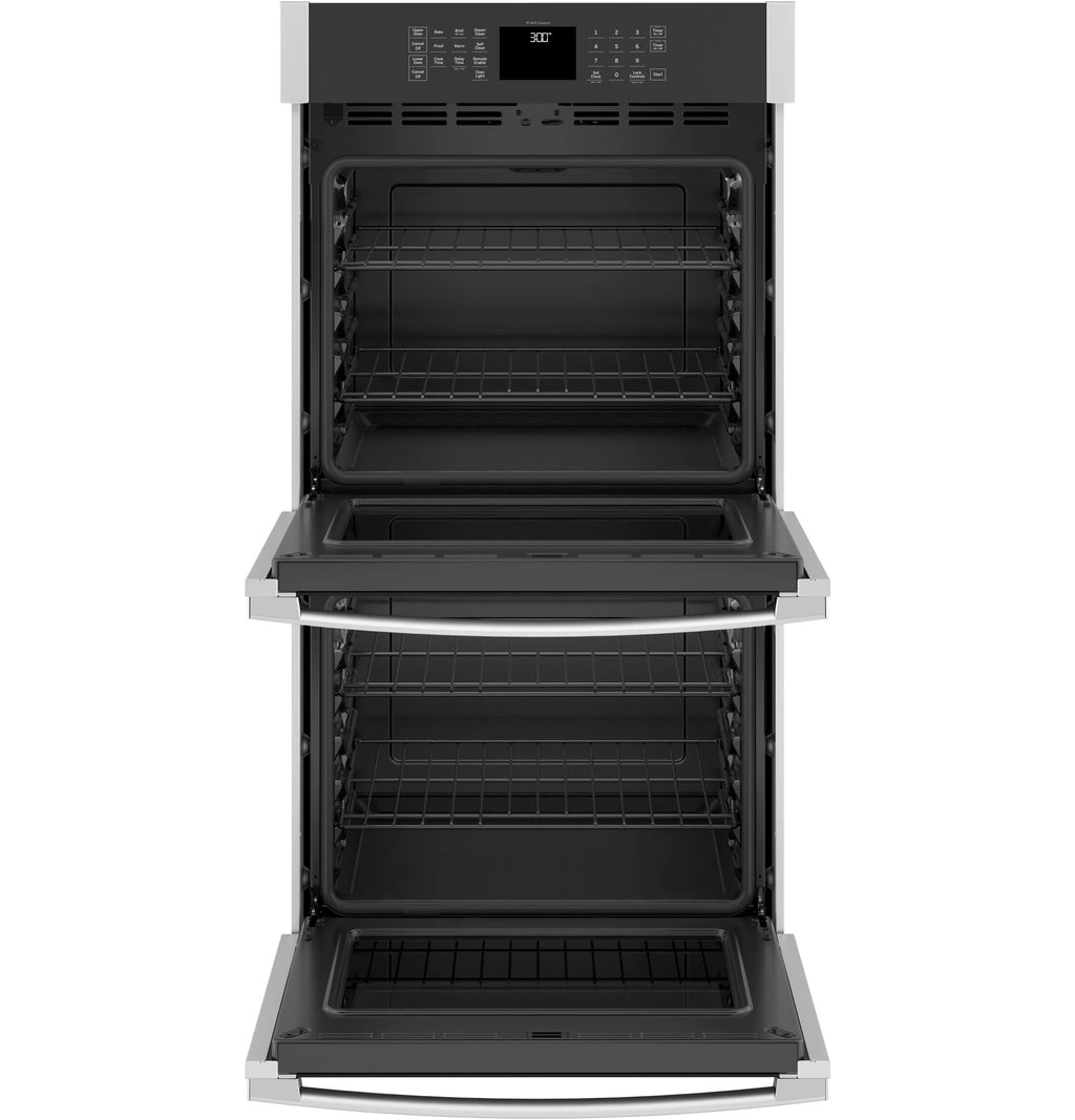 Ge Jkd3000 27" Wide 8.6 Cu. Ft. Double Electric Oven - Stainless Steel
