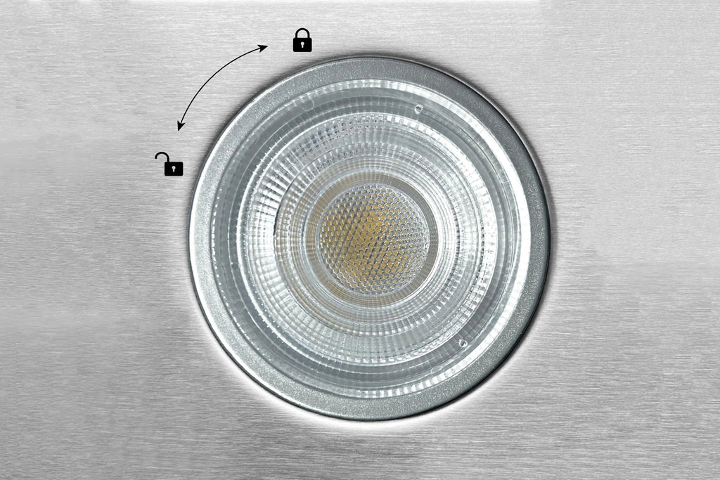 Hauslane | Pro-Style 40�� IN-R300 Built-In Range Hood, 21�� Deep | Low Noise Performance | Contemporary Design, Full-Size Handles, Professional-Grade Baffle Filters & Grease Tray, LED