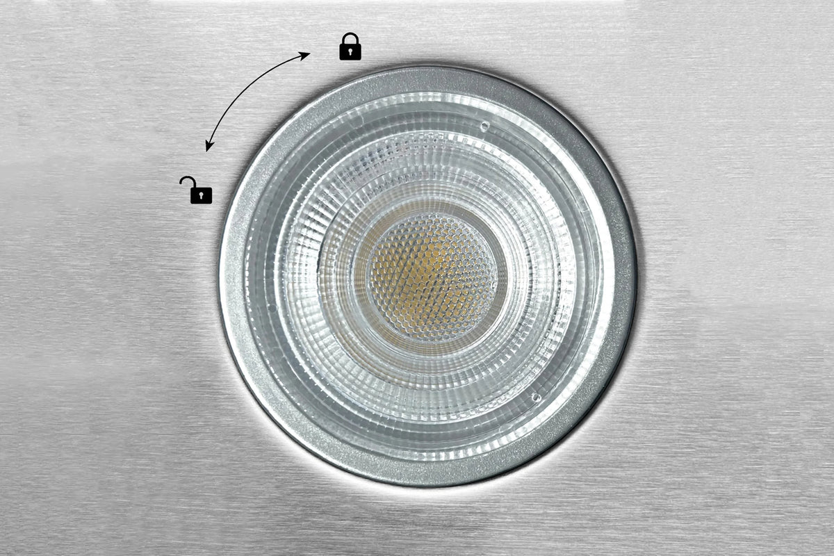 Hauslane | Pro-Style 40�� IN-R300 Built-In Range Hood, 21�� Deep | Low Noise Performance | Contemporary Design, Full-Size Handles, Professional-Grade Baffle Filters & Grease Tray, LED