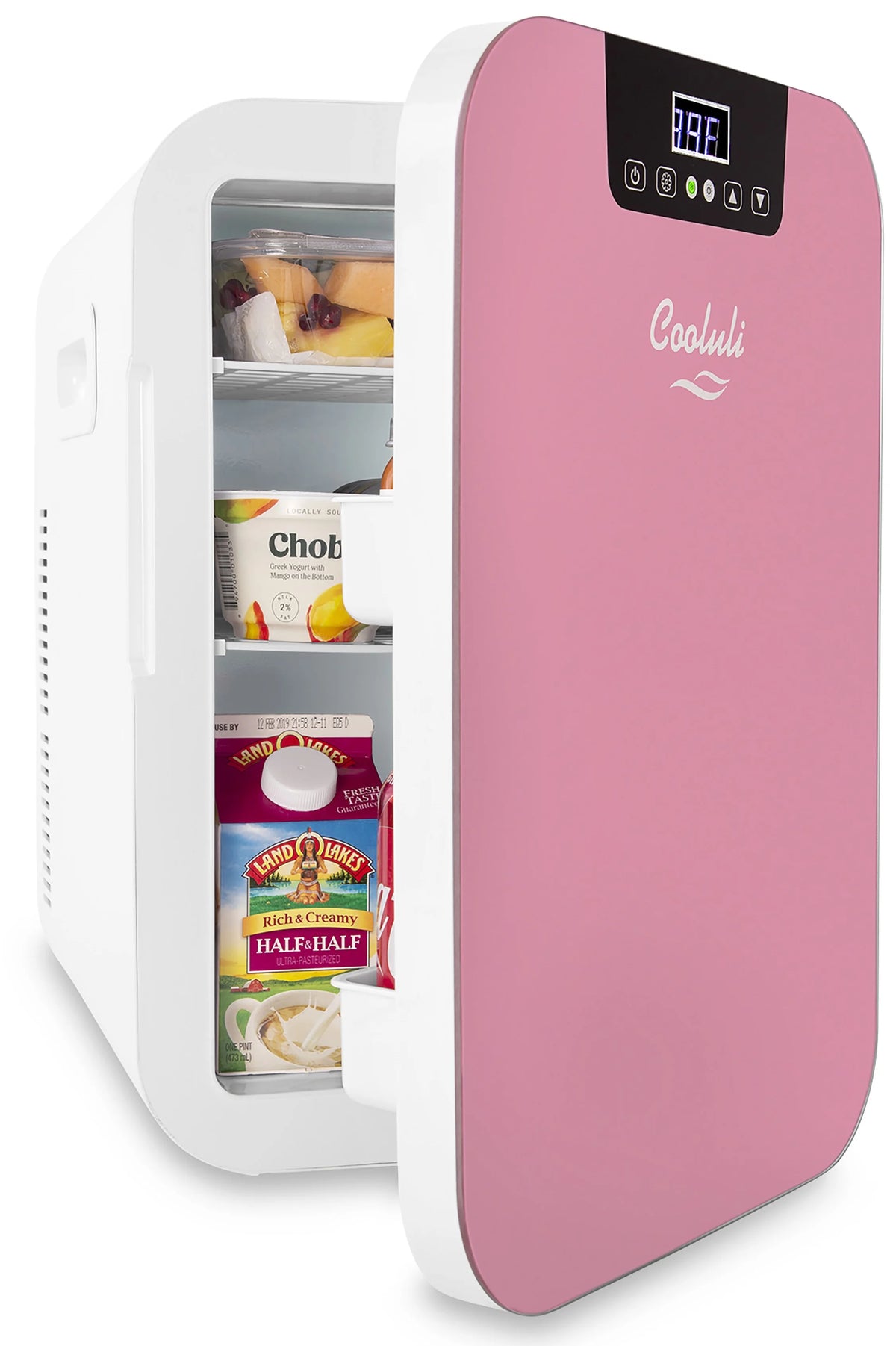 Cooluli Concord 20-Liter Portable Cooler/Warmer Mini Fridge, Black