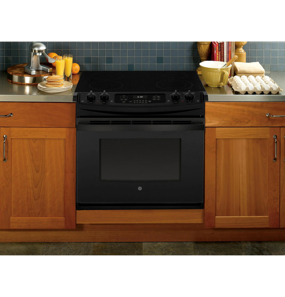 GE APPLIANCES JD630DTBB drop in electric range