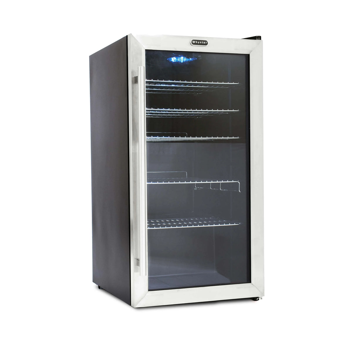 Whynter Beverage Refrigerator Stainless Steel 120 Can Capacity BR-130SB