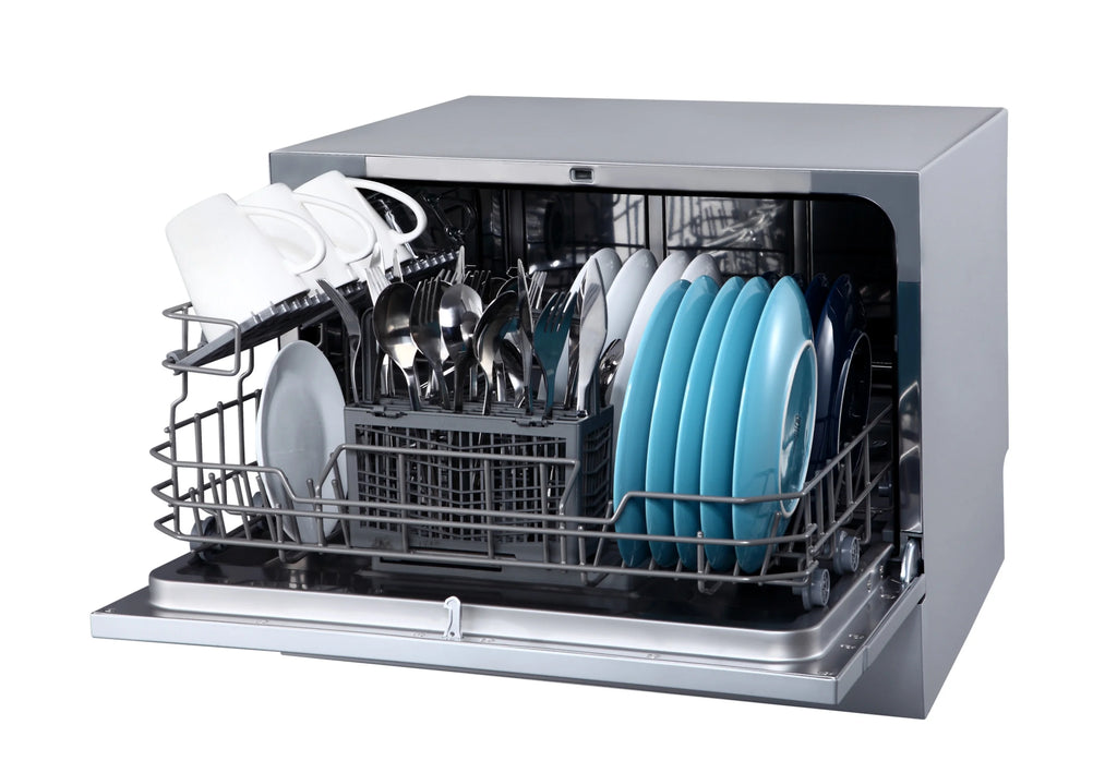 Edgestar Dwp62 22" Wide 6 Place Setting Countertop Countertop Dishwasher - White