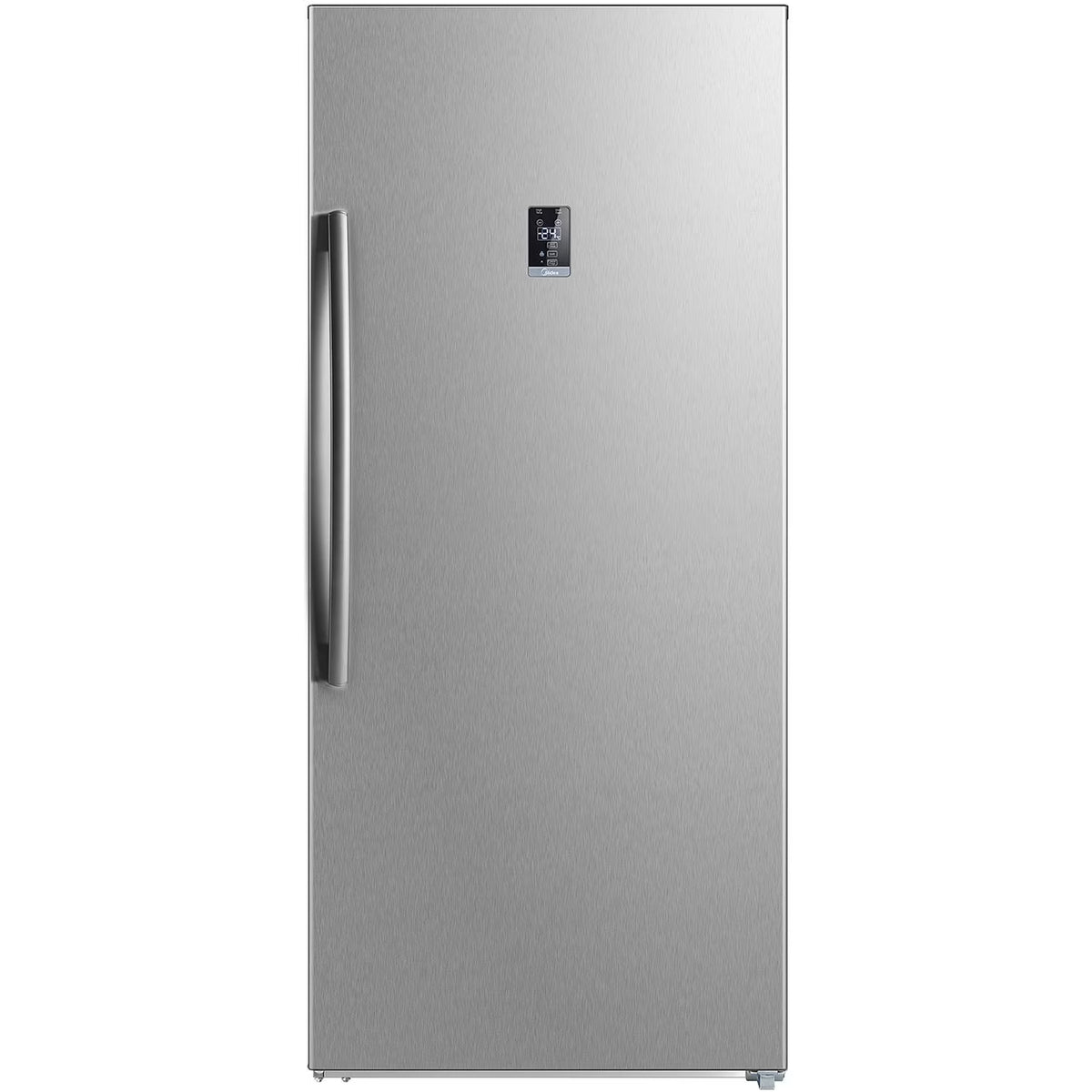 Midea 17.0 cu ft Upright Freezer, Stainless Steel