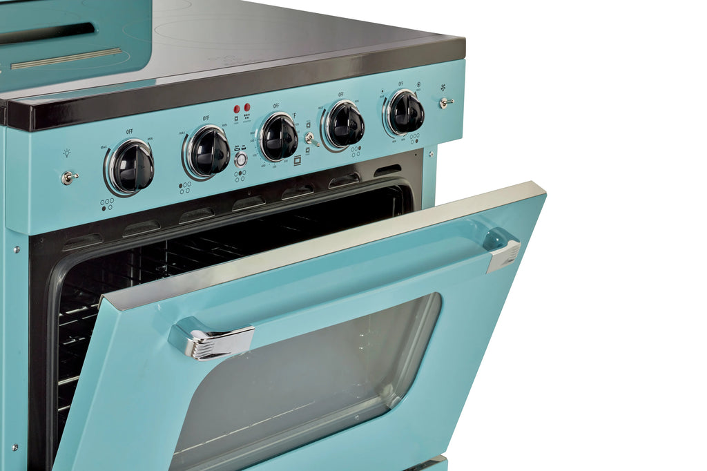 Unique Appliances Oven 30.0 in 3.9 cu/ft Electric Freestanding Range in Marshmallow White