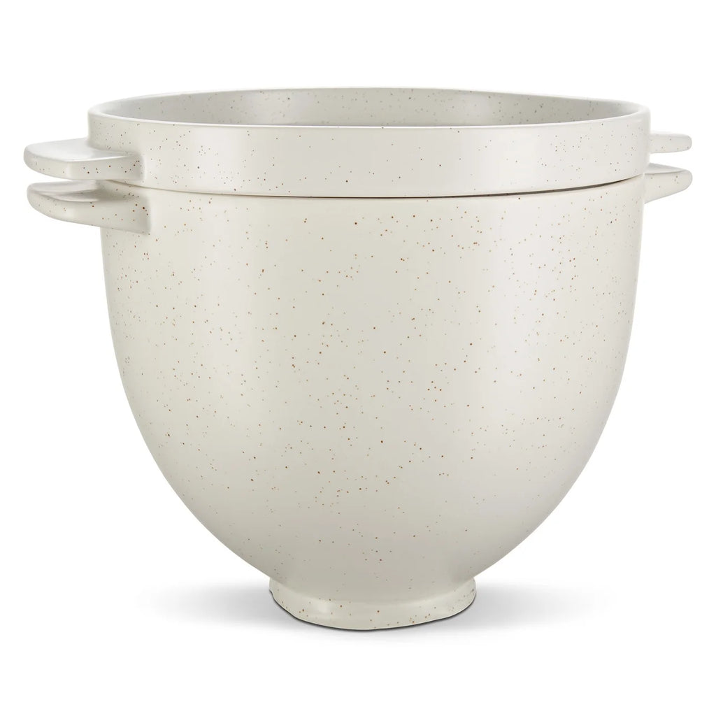KitchenAid Bread Bowl with Baking Lid, Grey Speckle, KSM2CB5BGS
