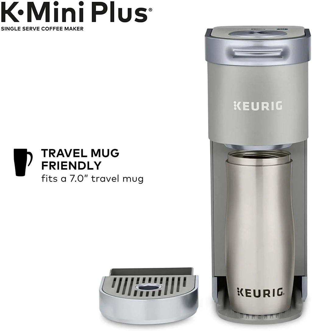 Keurig K-Mini Plus Single Serve K-Cup Pod Coffee Maker - Studio Gray