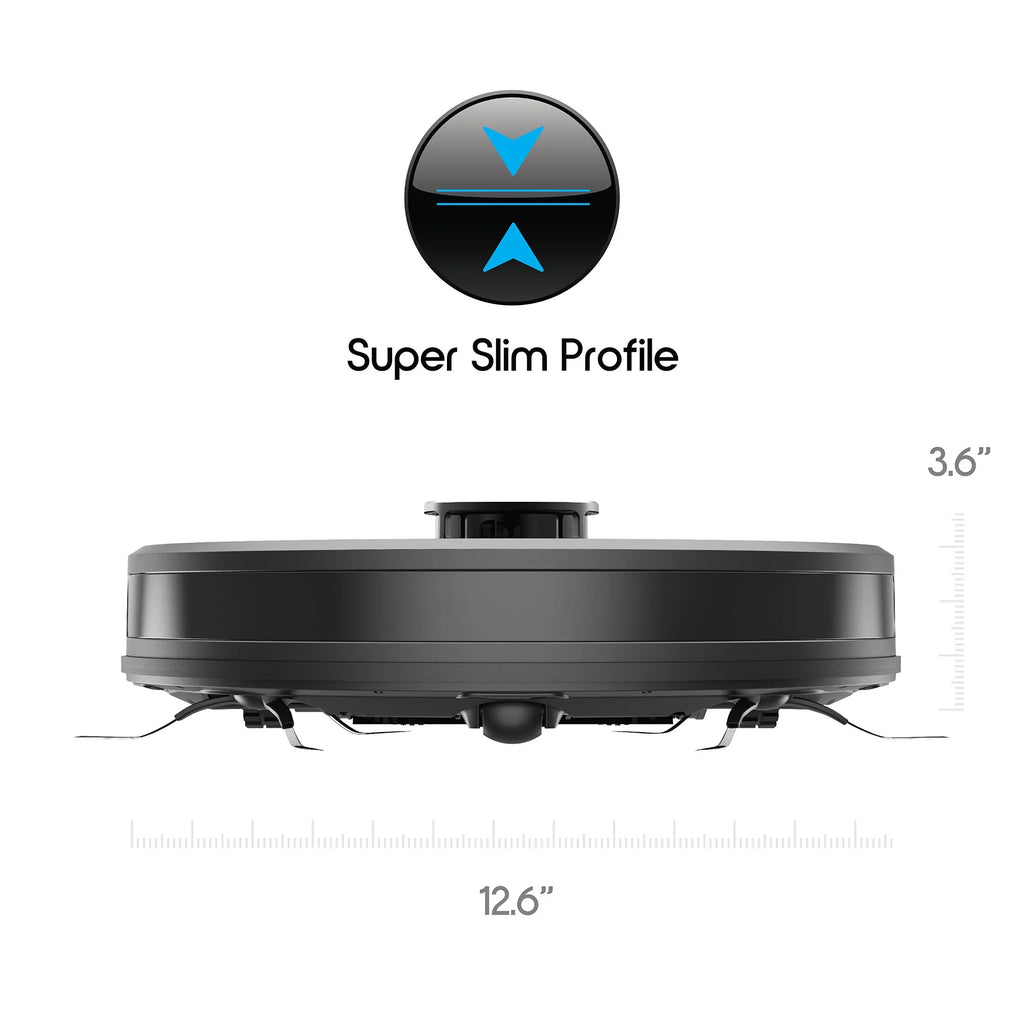 Ionvac OptiMax Robovac, Laser Mapping Robot Vacuum Cleaner with Wi-Fi, New