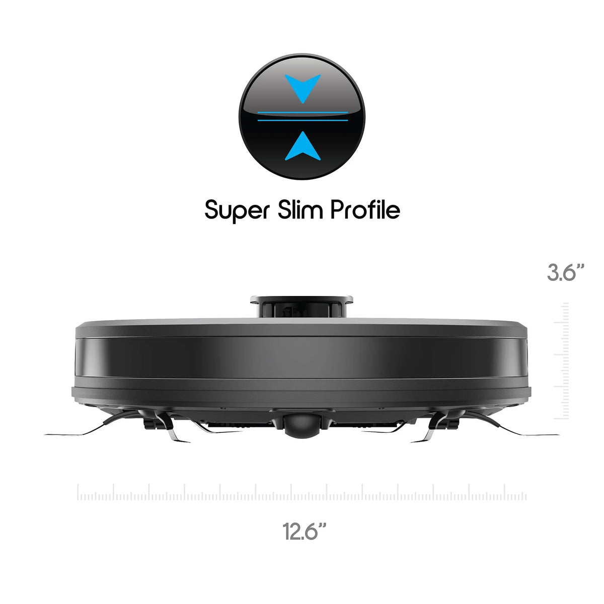 Ionvac OptiMax Robovac, Laser Mapping Robot Vacuum Cleaner with Wi-Fi, New