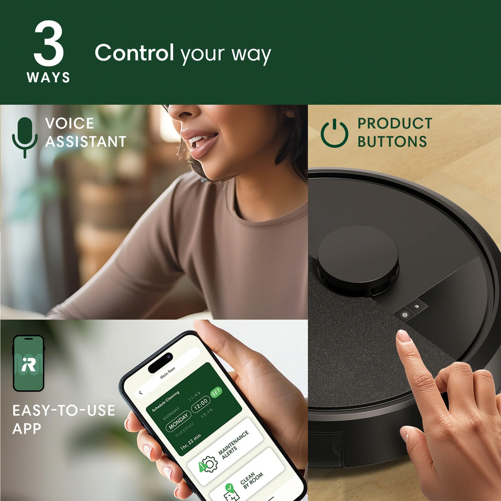 iRobot Roomba 105 Vac Robot Vacuum with AutoEmpty Dock, 75 Days Self-Emptying , Carpet & Hard Floors, Intense Power-Lifting Suction, Avoids Mopping Carpets, LiDAR, Model# Q352020