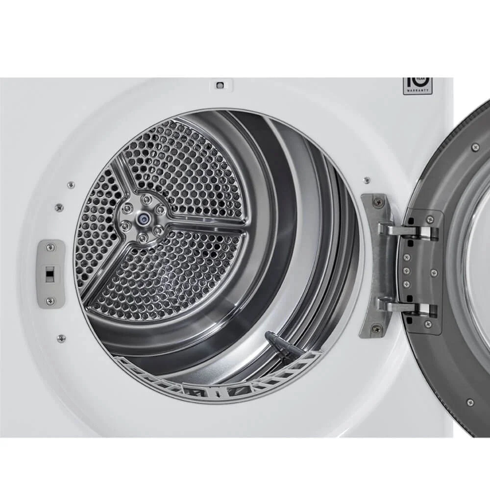 LG DLHC1455W 4.2 Cu. Ft. White Stackable Front Load Electric Smart Dryer