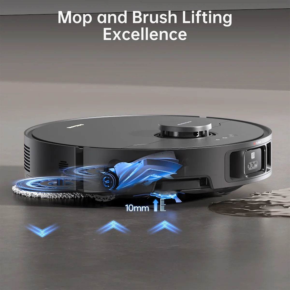 dreame L40 Ultra Robot Vacuum with Removable & Liftable Mop, Extendable & Liftable SideBrush, 11,000Pa Suction, 149a?? Mop & Washboard Self Cleaning, Auto-Empty, Auto Refill, Voice Control
