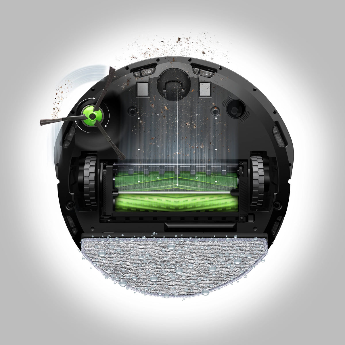 iRobot? Roomba Combo? j5+ Self-Emptying Robot Vacuum & Mop with Dirt Detect Technology