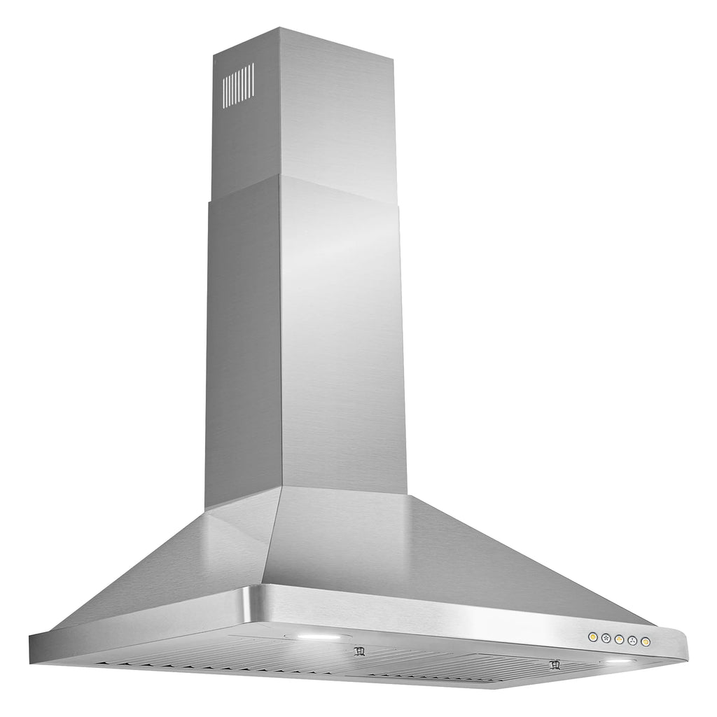 Cosmo 30 in. Ducted Range Hood in Stainless Steel with Touch Controls, LED Lighting and Permanent Filters