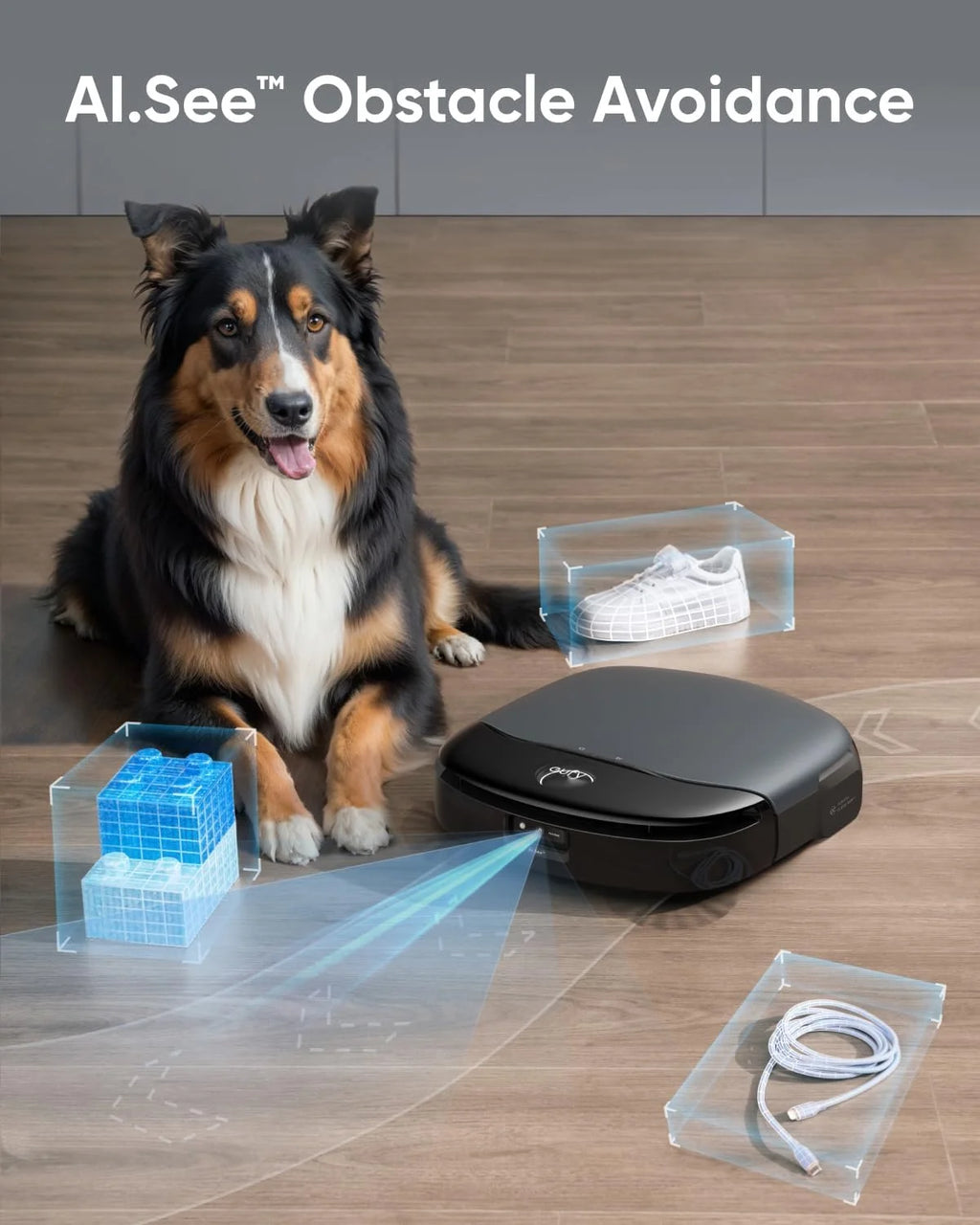 eufy S1 with All-in-One Station, HydroJet System with Roller Mop, Robot Vacuum and Mop Combo + Official Accessory Kit