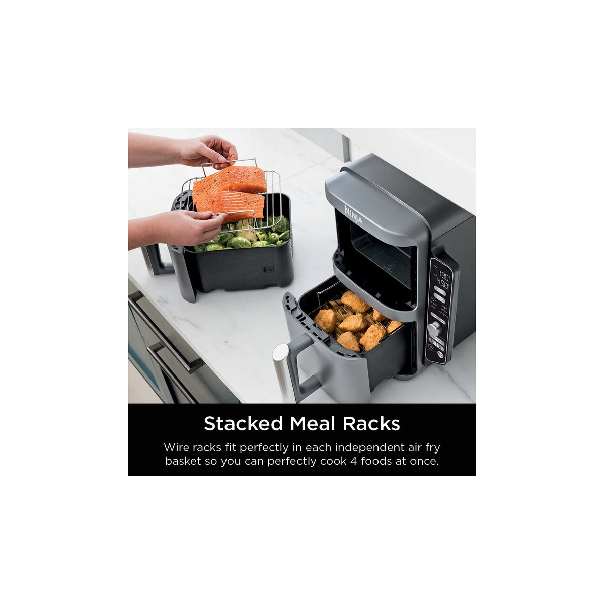 Ninja DoubleStack XL 10 QT 2-Basket Air Fryer
