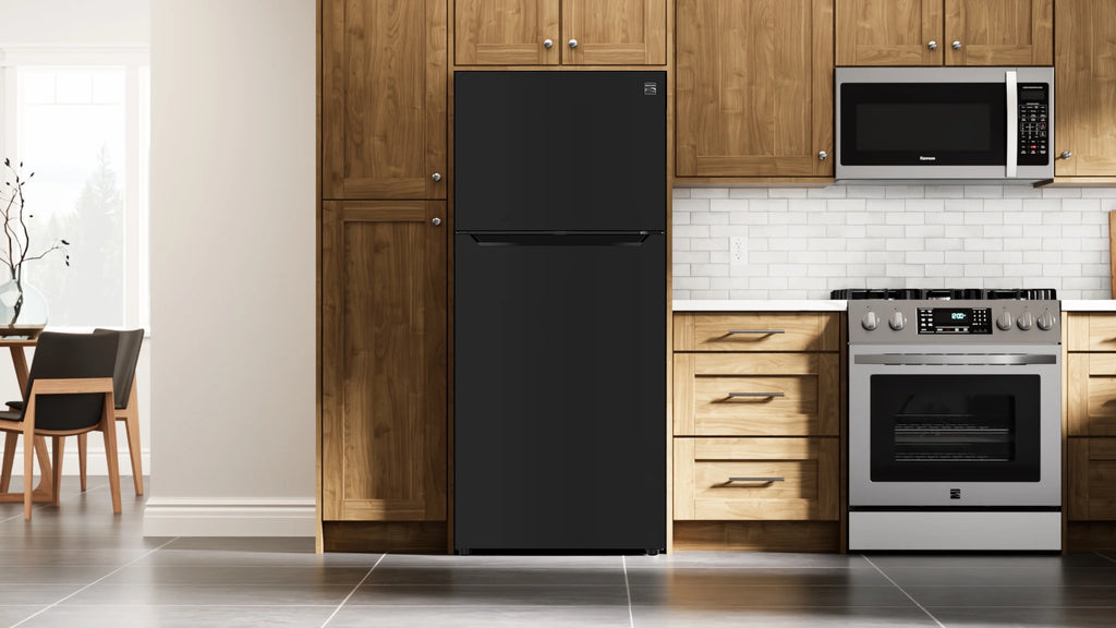 Kenmore 30" 20.2 Cu. ft. Capacity Standard Refrigerator with Top Freezer, Adjustable Shelves, White