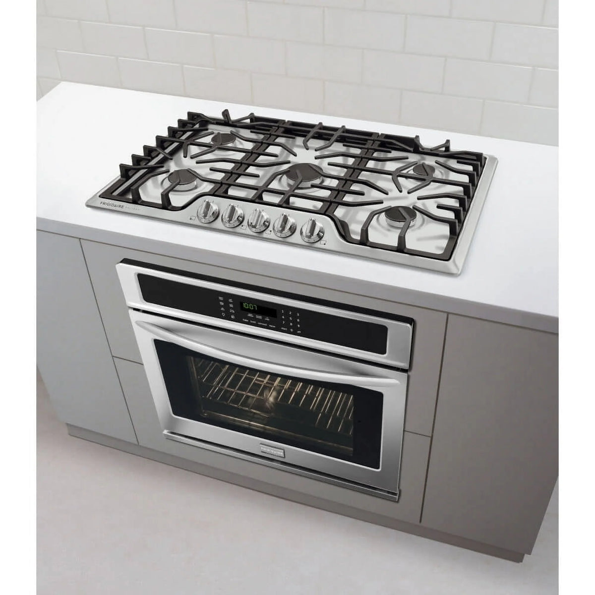 Frigidaire Gallery 36 inch Gas Cooktop in Stainless Steel with 5 Burners